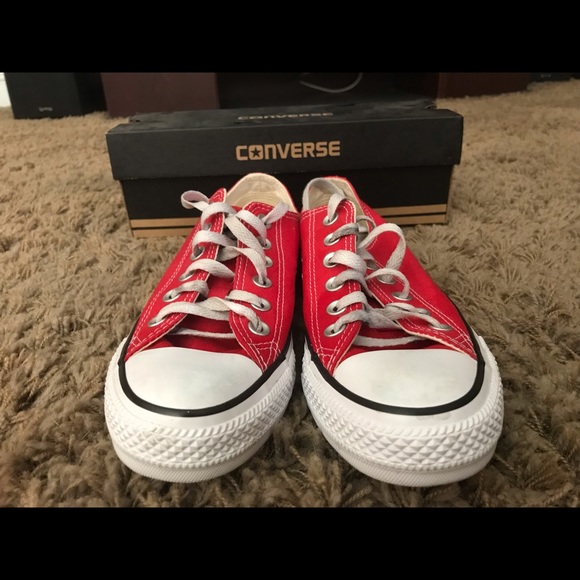 Red Converse - Picture 3 of 3